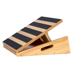 Adjustable Non Slip Rubber Wood Slant Board Home Decor Squat Wedge Blocks for Gym Fitness or Outdoor Household Use