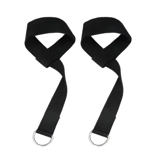 Adjustable Non-Slip Wrist Straps for Weightlifting and Powerlifting