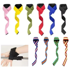 Adjustable Non-Slip Wrist Wraps for Weightlifting Support