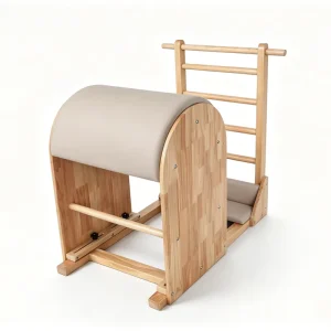 Adjustable Oak Maple Wood Pilates Ladder Barrel