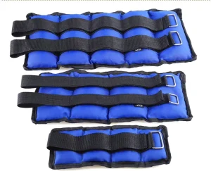 Adjustable Oxford Fabric and Sand Ankle and Wrist Weights for Strength Training