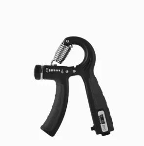 Adjustable PP Hand Gripper Strengthener Custom Logo Option Durable Portable Lightweight Finger Exercise Arm Trainer for Men