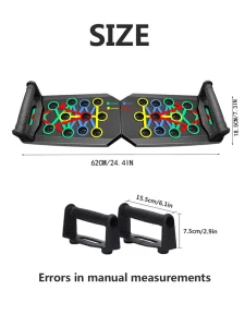 Adjustable PP Push-Up Board for Home Multi-Muscle Training and Sit-Ups