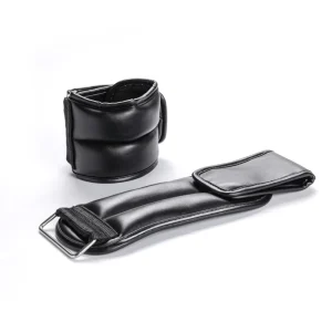 Adjustable PU Leather and Iron Sand Wrist and Ankle Weights for Strength Training