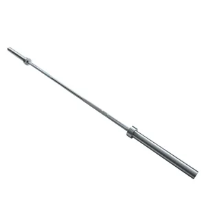 Adjustable PU Rubber Weight Plate Set 20kg Hard Chrome Rod Crocodile Mouth Barbell Set
