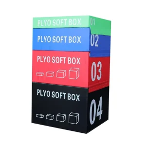 Adjustable PVC Soft Plyometric Jump Box Anti-Slip