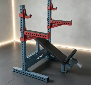 Adjustable Plate Loaded Flat/Incline Chest Press Bench Steel 1.6T Capacity