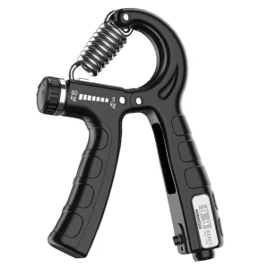 Adjustable Portable Counting Grip for Finger Strength Training