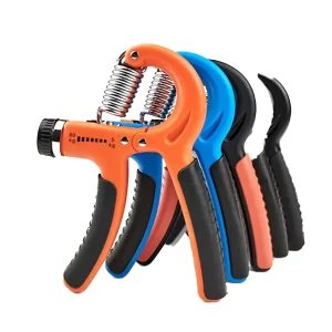 Adjustable Portable Hand Grip Exerciser Spring Finger Massage Trainer