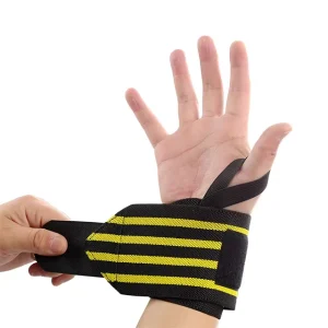 Adjustable Powerlifting Wrist Wraps for Gym Training and Weight Lifting