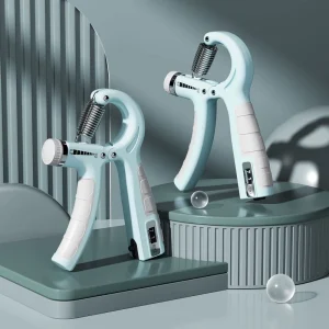 Adjustable Professional Counting Grip Exerciser Portable Fitness Equipment for Finger Strength Training