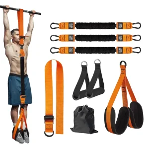Adjustable Pull-Up Assistance Band Heavy-Duty Suspension Straps