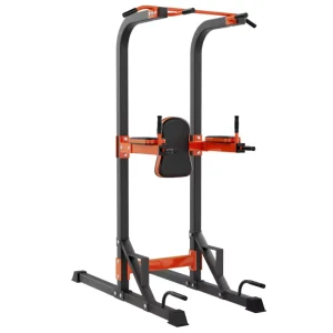 Adjustable Pull-Up Bar and Dip Station Home Gym Strength Training Equipment for Full Body Workout