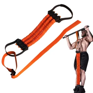 Adjustable Pull-up Assist Resistance Band Training Bar Auxiliary Belt Arm and Core Strength Fitness Equipment
