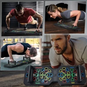 Adjustable Push-Up Board Set for Chest and Abdominal Muscle Training