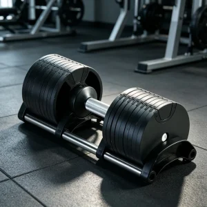 Adjustable Quick-Change Dumbbell Set for Home Gym