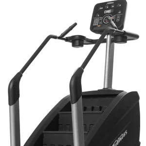 Adjustable Resistance Electric Steel Stair Climber Exercise Machine with Heart Rate Monitor for Commercial Use