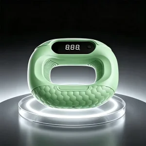 Adjustable-Resistance Electronic Hand Gripper with Digital Counter Finger Grip Trainer