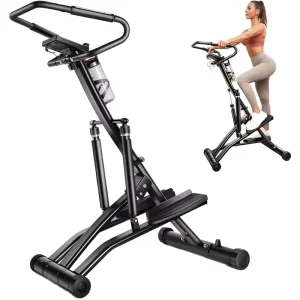 Adjustable Resistance Foldable Stair Climber for Home Use