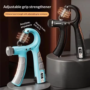 Adjustable Resistance Hand Grip Trainer, 10-100 kg, Forearm Strengthener for Muscle Building and Injury Recovery