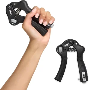 Adjustable Resistance Hand Gripper with Counter