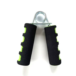 Adjustable-Resistance Stainless Steel Hand Gripper and Finger Stretcher Grip Ring