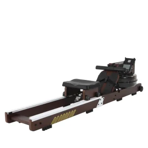 Adjustable-Resistance Water Rower for Home Use