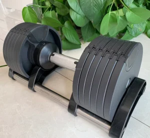 Adjustable Round Weightlifting Dumbbells for Gym Training