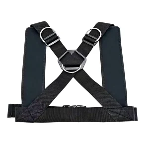 Adjustable SBR Lat Pulldown Resistance Band Vest with Multi-Point Attachment Straps