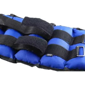 Adjustable Sand Ankle and Wrist Weights with Durable Fitness Workout Strap for Strength Resistance Training