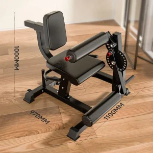 Adjustable Seated Leg Extension and Curl Machine
