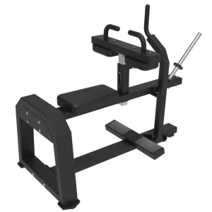 Adjustable Selectorized Seated Calf Raise Machine with Q235 Steel Frame for Hamstring Strength Training in Home and Commercial Gyms