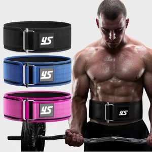 Adjustable Self-Locking Weightlifting Belt for Powerlifting