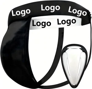 Adjustable Shock-Absorbing Boxing Groin Guard Cup for MMA Kickboxing Sparring Combat Custom Manufacturer