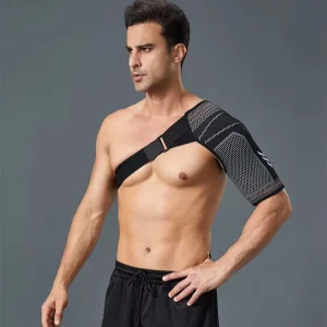 Adjustable Shoulder Stabilizer for Rotator Cuff Pain Relief Baseball and Weightlifting