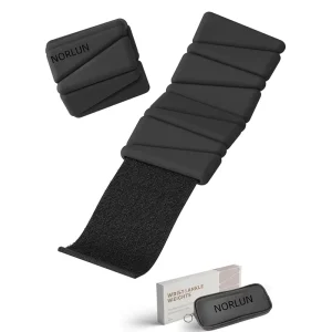 Adjustable Silicone 1lb 2lb 4lb Wrist and Ankle Weights for Pilates and Exercise