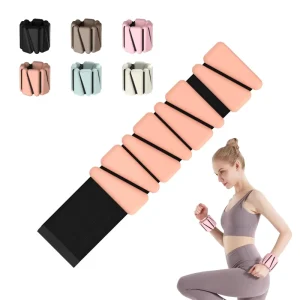 Adjustable Silicone Ankle and Wrist Weight, 4 lb / 2 lb