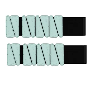 Adjustable Silicone Ankle and Wrist Weights 2lb for Pilates