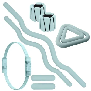 Adjustable Silicone Ankle and Wrist Weights Pilates Accessories Kit