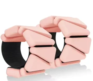 Adjustable Silicone Ankle and Wrist Weights for Yoga, Pilates, and Reformer Exercises