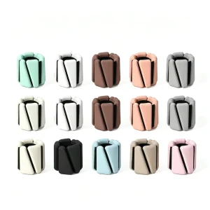 Adjustable Silicone Gel Wrist and Ankle Bands with Sand-Filled Leg Wraps and Non-Slip Design