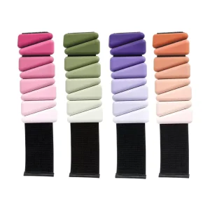 Adjustable Silicone Gradient Ankle and Wrist Weights 2 lb Pair