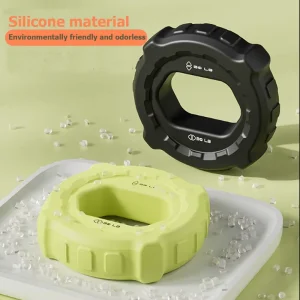 Adjustable Silicone Hand Grip Strengthener for Finger and Wrist Exercise and Muscle Rehabilitation