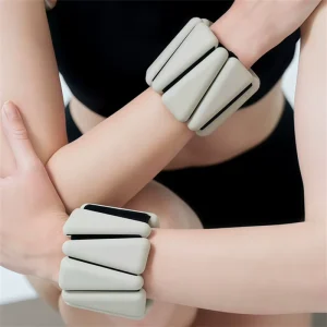 Adjustable Silicone Wrist and Ankle Weights for Pilates and Home Gym