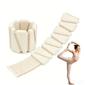 Adjustable Silicone Wrist and Ankle Weights for Strength Training