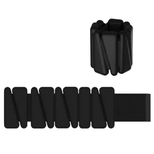 Adjustable Silicone and Iron Ankle Weights for Yoga Pilates Strength Training