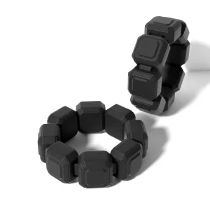 Adjustable Silicone and Steel Cubed-Style Wrist and Ankle Weights