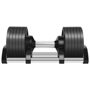 Adjustable Smart Dumbbell, 20kg, Quick Lock, Home Gym Fitness