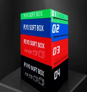Adjustable Soft Foam Plyometric Jump Box for Gym and Home Use