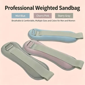 Adjustable Soft Padded Wrist and Ankle Weight, 1pc, for Running Walking Fitness Training